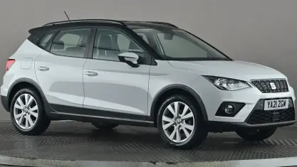 Gebraucht Seat Arona SE Technology 95 PS (69 kW) 2021 Weiß SUV