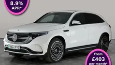 White Used 2022 Mercedes EQC400 AMG line SUV | £26,787 (Fair price)