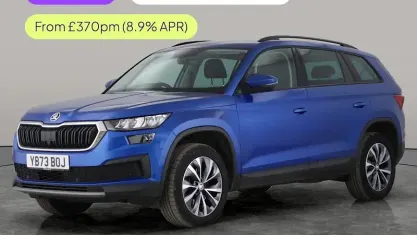 Used Skoda Kodiaq SE Drive 150 HP (110 kW) 2023 Blue SUV