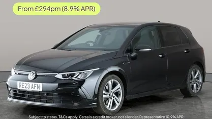 Black Used 2023 VW Golf VIII R-line Hatchback | £20,130 (Good price)