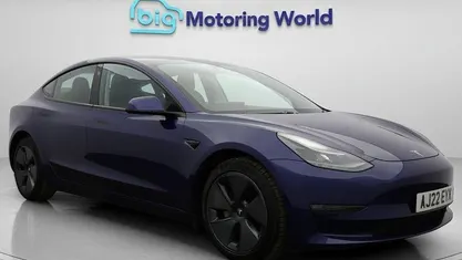 Used Tesla Model 3 Long Range AWD 366 kW (498 HP) 2022 Blue Sedan