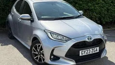 Silver Used 2023 Toyota Yaris Hybrid Design Hatchback | £16,999 (Fair price)