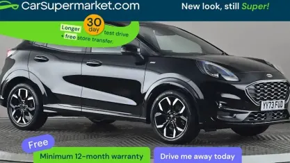 Begagnad Ford Puma ST-Line X 125 HK (91 kW) 2023 Svart SUV