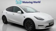 White Used 2022 Tesla Model Y Performance SUV | £25,600 (Fair price)