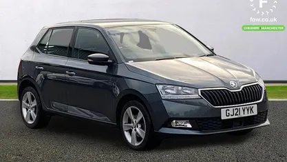 Grey Used 2021 Skoda Fabia SE L Hatchback | £9,899 (Fair price)