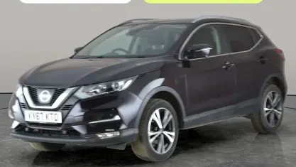 Used Nissan Qashqai N-Connecta 131 HP (96 kW) 2017 Black SUV
