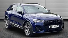 Blue Used 2024 Audi Q3 Black Edition SUV | £34,550 (Fair price)
