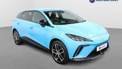Used MG MG4 EV Trophy 150 kW (204 HP) 2024 Blue Hatchback