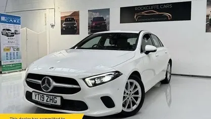 Used Mercedes A200 Executive 163 HP (119 kW) 2019 White Hatchback
