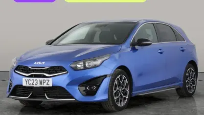 Begagnad Kia Ceed GT-Line 160 HK (117 kW) 2023 Blå Halvkombi
