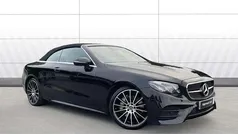 Black Used 2020 Mercedes E350 AMG Line Premium Plus Cabriolet | £29,305 (Fair price)