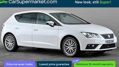 Used Seat Leon SE Dynamic 116 HP (85 kW) 2020 White Hatchback