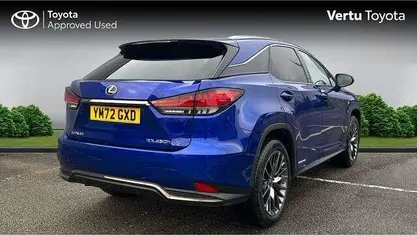 Used Lexus RX450h Sport Line 313 HP (230 kW) 2022 Blue SUV