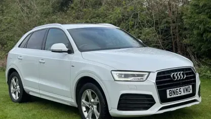 Used Audi Q3 S-Line 150 HP (110 kW) 2015 White SUV