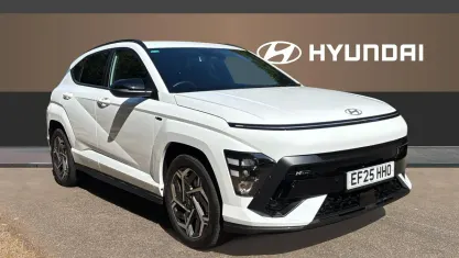 Used Hyundai Kona N Line 129 HP (94 kW) 2025 White SUV