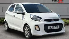 White Used 2017 Kia Picanto Hatchback | £6,450 (Fair price)