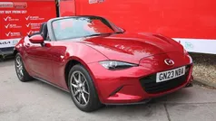 Red Used 2022 Mazda MX5 Inclusive Cabriolet | £20,295 (Fair price)