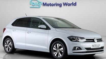 Begagnad VW Polo Match 95 HK (69 kW) 2020 Silver Halvkombi