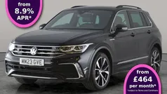 Black Used 2023 VW Tiguan R-line SUV | £29,225 (Fair price)
