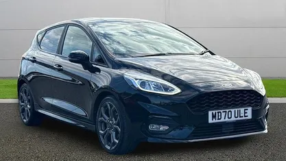 Used Ford Fiesta ST-Line 125 HP (91 kW) 2021 Black Hatchback