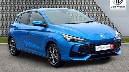 Ny MG MG3 Trophy 194 HK (142 kW) 2025 Blå Halvkombi