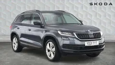 Quartz grey metallic Used 2021 Skoda Kodiaq SE L SUV | £21,042 (Fair price)