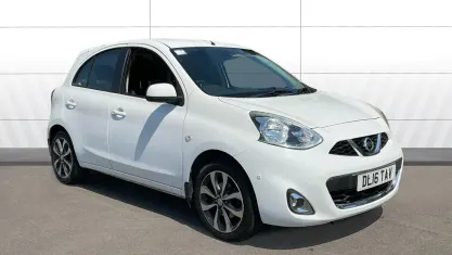 Used Nissan Micra S 98 HP (72 kW) 2016 White Hatchback