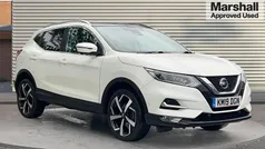 White Used 2019 Nissan Qashqai Tekna SUV | £14,750 (Fair price)