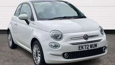 White Used 2022 Fiat 500 Dolcevita Hatchback | £10,250 (Fair price)
