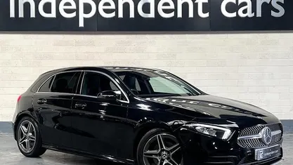 Black Used 2019 Mercedes A200 AMG line Hatchback | £16,480 (Fair price)