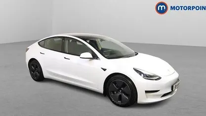 Used Tesla Model 3 Standard Range 208 kW (283 HP) 2021 White Sedan