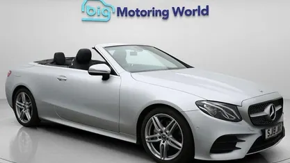 Silver Used 2019 Mercedes E220 AMG line Cabriolet | £21,000 (Good price)