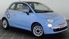 Blue Used 2015 Fiat 500 Lounge Hatchback | £3,195 (Good price)