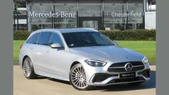 Silver Used 2024 Mercedes C200 AMG Line Premium Estate | £31,525 (Fair price)