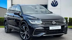Black New 2025 VW Tiguan Allspace R-line SUV | £36,399 (Fair price)