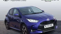 Blue Used 2024 Toyota Yaris Hybrid Design Hatchback | £20,000 (Fair price)