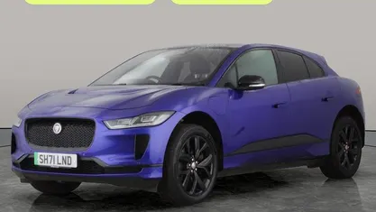 Blue Used 2021 Jaguar I-Pace SUV | £21,829 (Fair price)