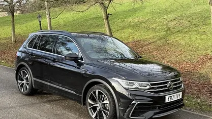Used VW Tiguan R-line 190 HP (139 kW) 2022 Black SUV