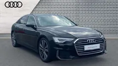Black Used 2022 Audi A6 S-Line Sedan | £30,196 (Fair price)