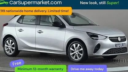 Used Vauxhall Corsa Design Edition 75 HP (55 kW) 2023 Grey Hatchback
