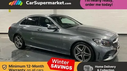 Grey Used 2019 Mercedes C200 AMG Line Premium Sedan | £16,797 (Fair price)