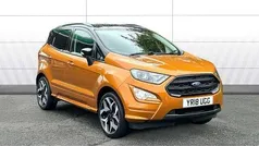 Orange Used 2018 Ford Ecosport ST-Line SUV | £9,990 (Fair price)