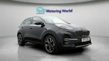 Used Kia Sportage GT-Line 177 HP (130 kW) 2021 Black SUV