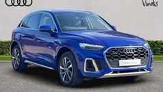 Blue Used 2021 Audi Q5 S-Line SUV | £32,190 (Fair price)