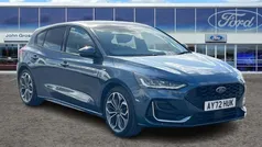 Blue Used 2022 Ford Focus ST-Line Hatchback | £16,295 (Fair price)