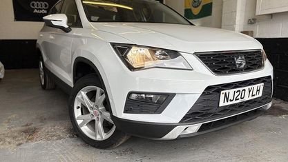 Używany Seat Ateca Ecomotive 116 KM (85 kW) 2020 Biały SUV