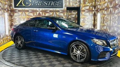 Used Mercedes E53 AMG AMG 435 HP (319 kW) 2019 Blue Coupe