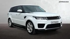White Used 2018 Land Rover Range Rover Sport HSE SUV | £31,100 (Fair price)