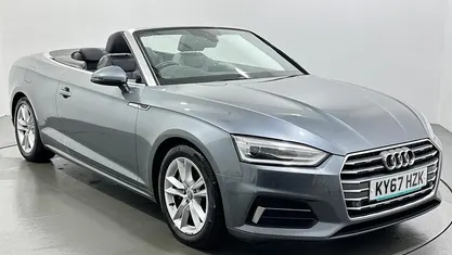 Used Audi A5 Cabriolet Sport 190 HP (139 kW) 2017 Grey Cabriolet