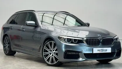 Used BMW 530 M Sport 265 HP (194 kW) 2019 Blue Estate